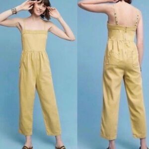 Anthropologie | Yellow Jumpsuit